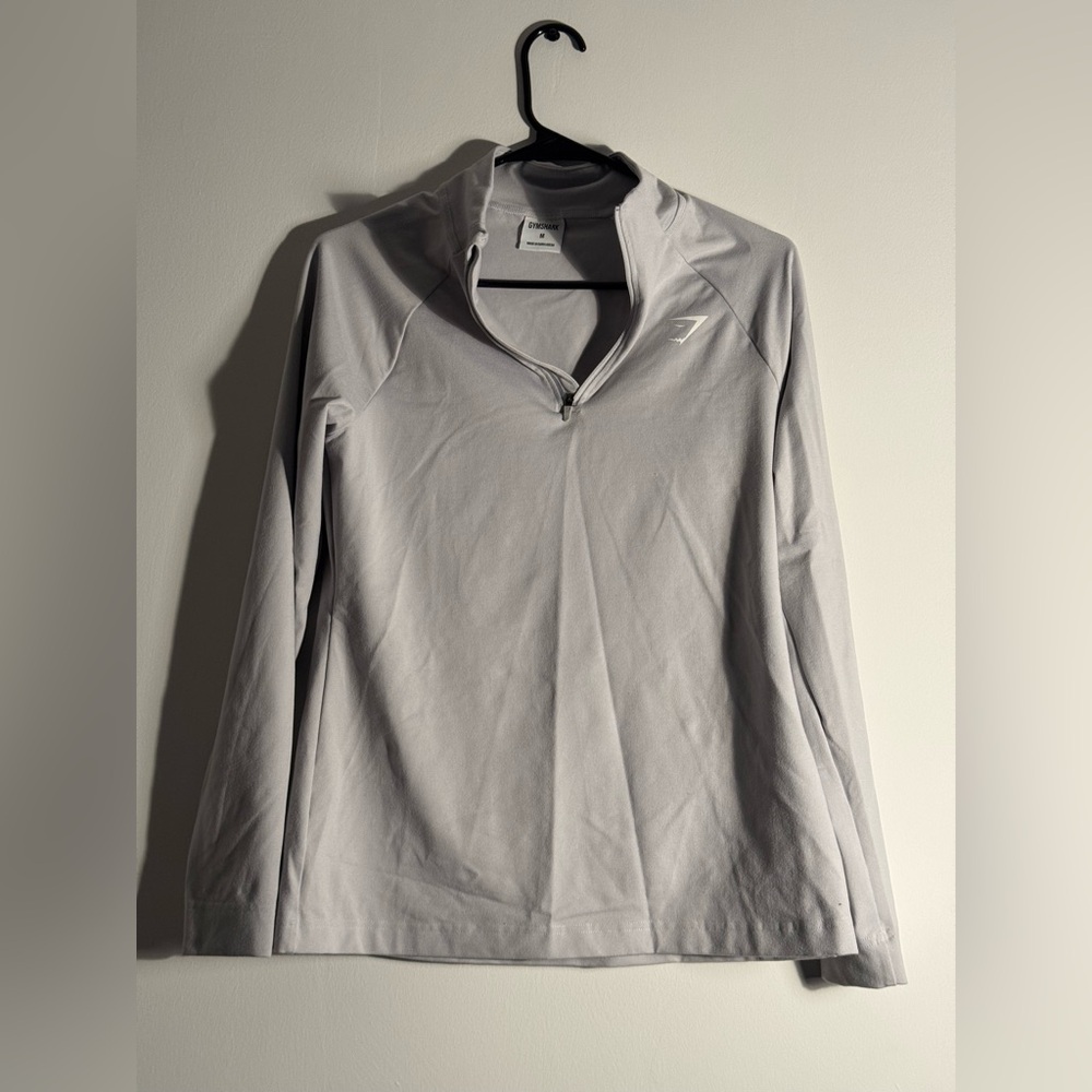 Women's Gray Long Sleeve Top